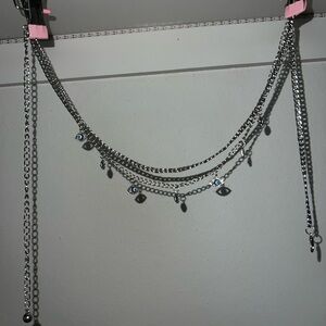 Waist belt eye stile plate color